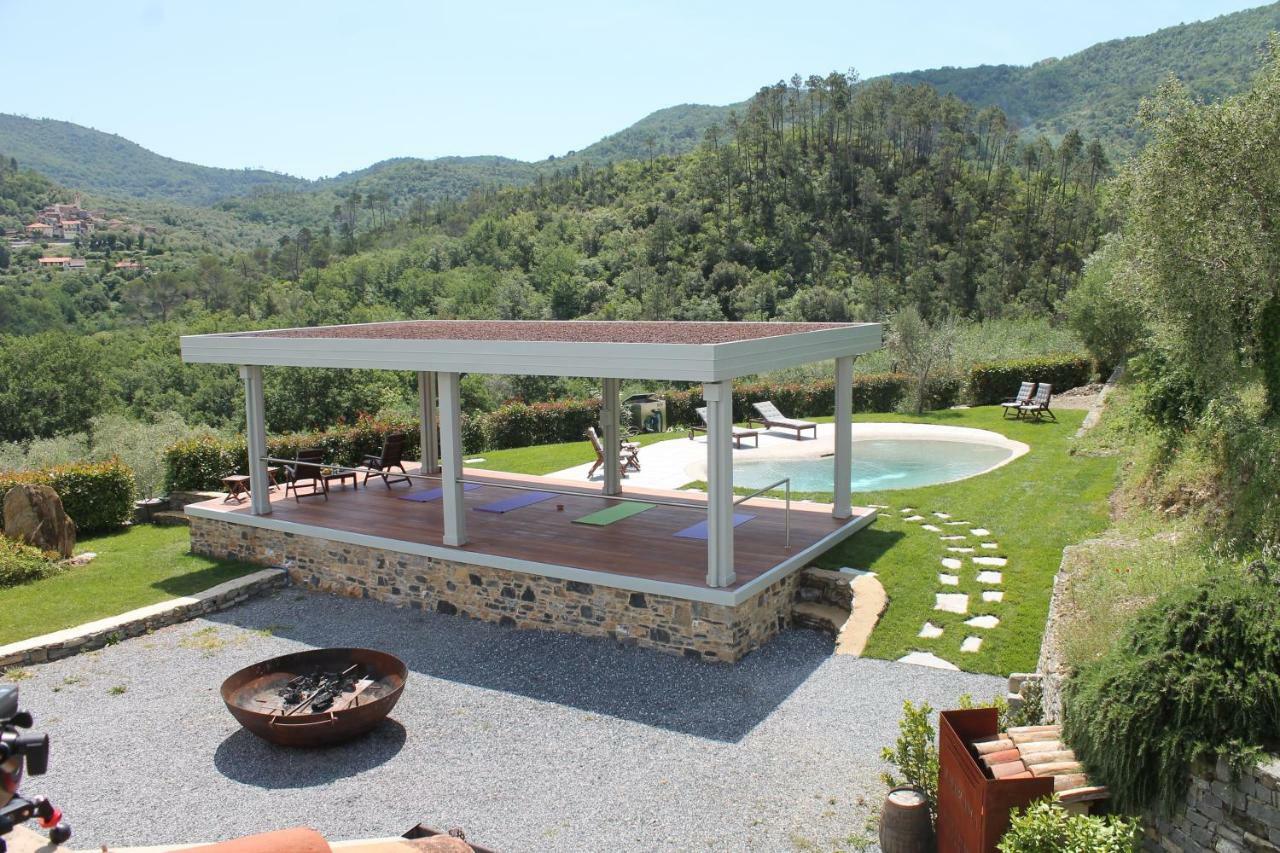 Almablanca Bed & Breakfast Garlenda Bagian luar foto